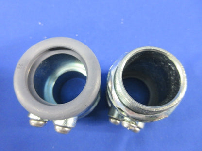 厚鋼ねじなし防水型コネクタE-39(8個入)(キズ・汚れ有) 型番不明