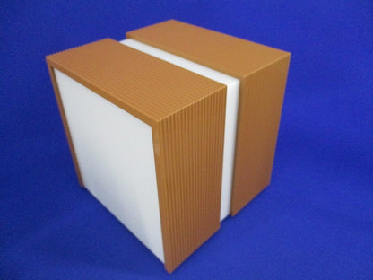 蛍光灯ポーチライト(キズ・汚れ有)ランプ無(ブラウン仕上) HEW8652E