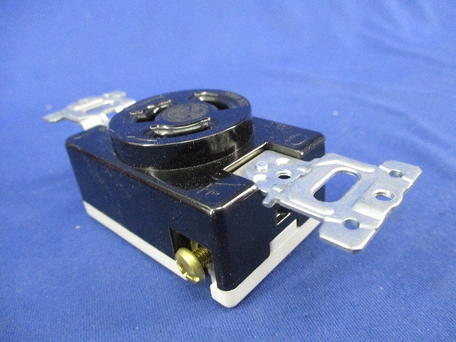 接地2P20A引掛埋込コンセント(5個入)(キズ・汚れ有) WF2520B