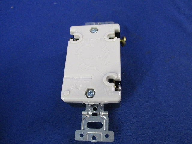 接地2P20A引掛埋込コンセント(5個入)(キズ・汚れ有) WF2520B