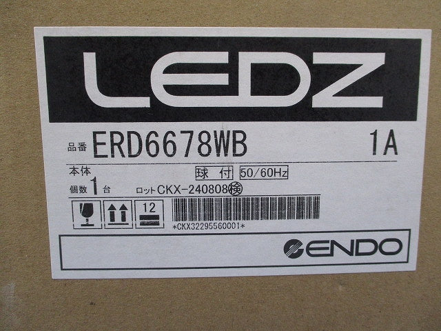 LEDユニバーサルダウンライト(白色)(新品未開梱) ERD6678WB