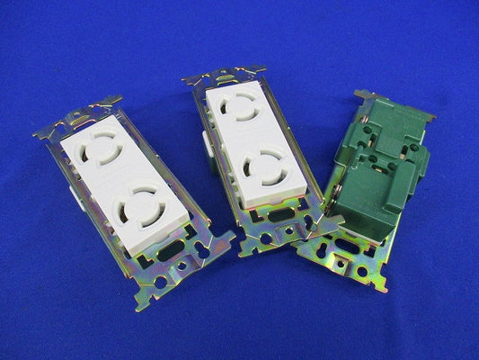 引掛埋込ダブルコンセント(3個入)(汚れ有) National WF2312