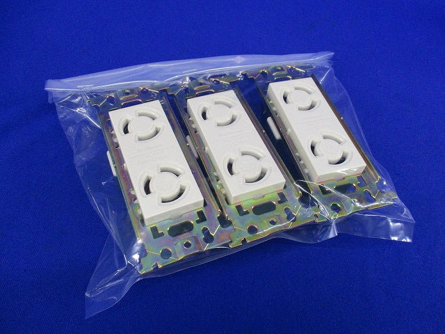 引掛埋込ダブルコンセント(3個入)(汚れ有) National WF2312