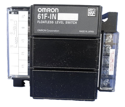 フロートなしスイッチ コンパクトタイプ AC100/200V 61F-IN