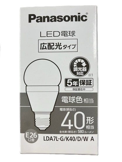 LED電球 電球色 LDA7L-G/K40/D/WA