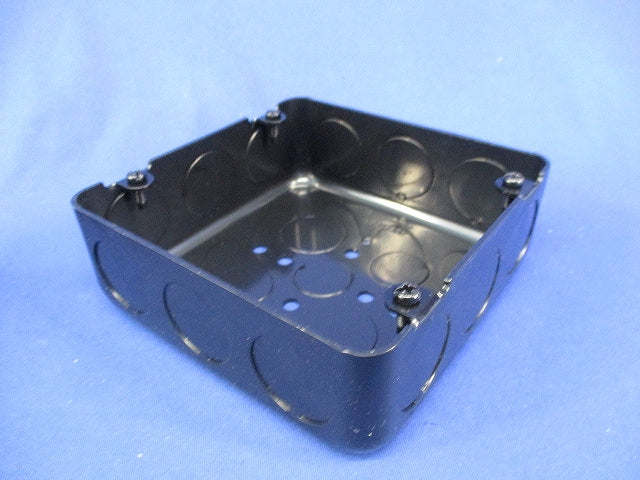 塗装大型四角アウトレットボックス浅型(5個入)(キズ有) DS38446B