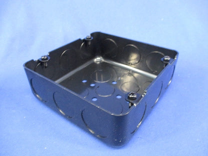 塗装大型四角アウトレットボックス浅型(5個入)(キズ有) DS38446B