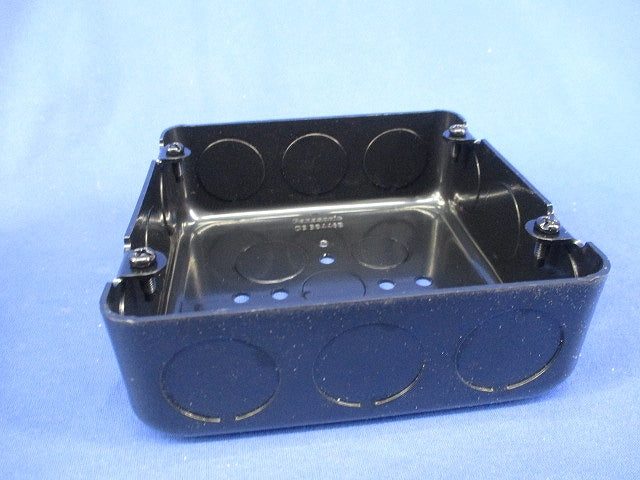 塗装大型四角アウトレットボックス浅型(5個入)(キズ有) DS38446B