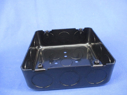 塗装大型四角アウトレットボックス浅型(5個入)(キズ有) DS38446B