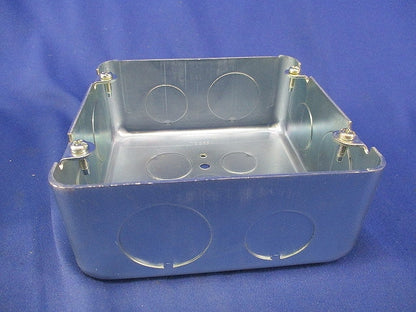 大型四角アウトレットボックス深型(2個入)(キズ・汚れ有) DS3854