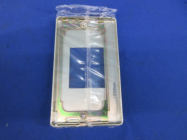 新金属角型埋込コンセントプレート2型(5枚入)(新品未開封) National WN6521