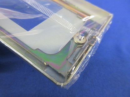 新金属角型埋込コンセントプレート2型(5枚入)(新品未開封) National WN6521