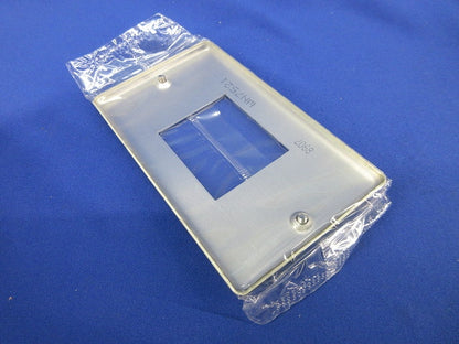 新金属角型埋込コンセントプレート(9枚入)(新品未開封) WN7521