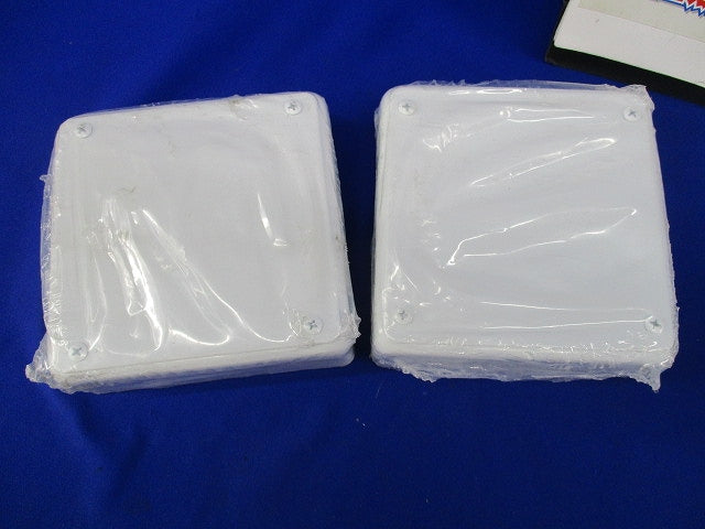 メタルモール付属品B型セット(混在3個入)(ホワイト)(汚れ有) B209他