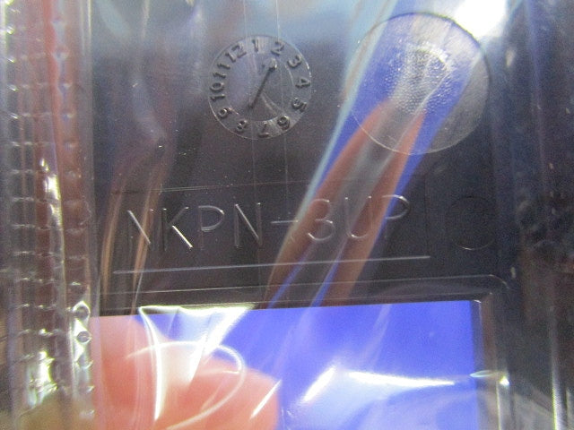 機器用3口プレート(20個入)(ソフトブラック) NKPN-3UP