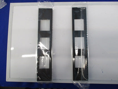 機器用3口プレート(20個入)(ソフトブラック) NKPN-3UP