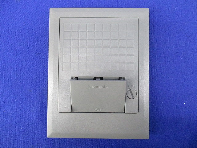 電線管工事用 インナーコンセント角I型 樹脂製 プレートセット(キズ・汚れ有) DUN1200K