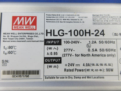 LED電源 HLG-100H-24