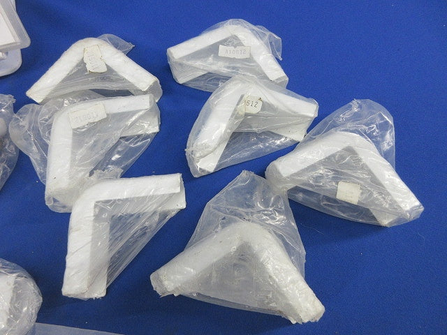 メタルモール付属品A型セット(混在27個入)(ホワイト) DZA111W他