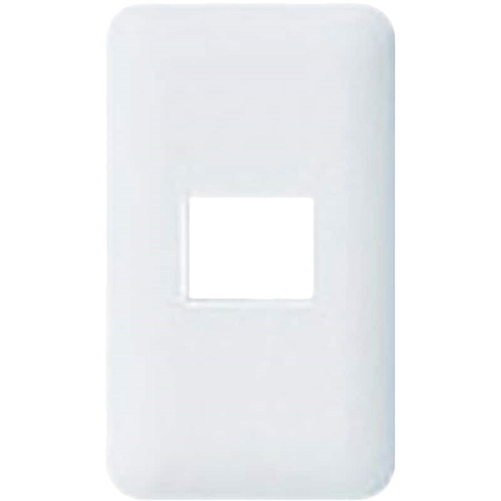 コスモシリーズワイド21 コンセントプレート 1コ用 ホワイト WTF7001W