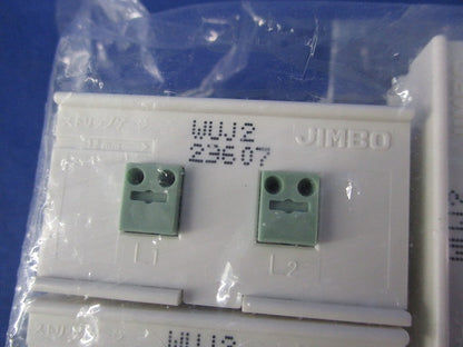 電話用埋込モジュラジャック(3個入)(ピュアホワイト)(新品未開封) JEC-BN-WUJ2-PW