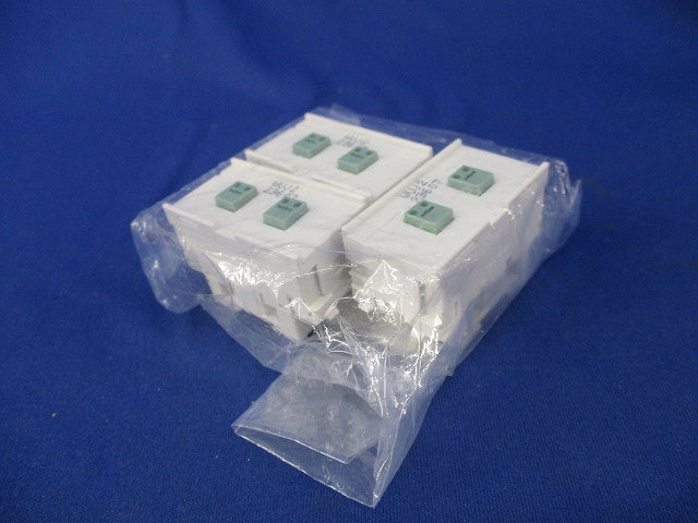 電話用埋込モジュラジャック(3個入)(ピュアホワイト)(新品未開封) JEC-BN-WUJ2-PW