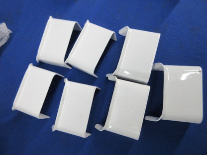 メタルモールB型付属品セット(混在13個入)(ホワイト) B20112他