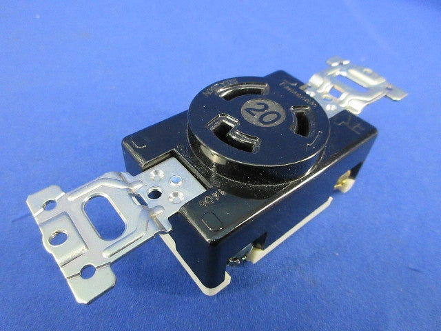 接地2P20A引掛埋込コンセント(5個入) WF2520