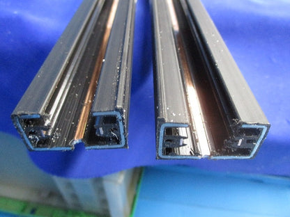 配線ダクト本体(切断品約1.5ｍ×2本入)(黒) DH0223EK