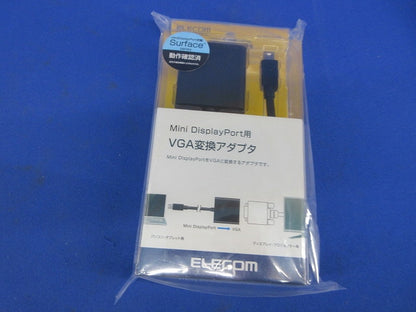Mini Display Port用VGA変換アダプタ AD-MDPVGABK