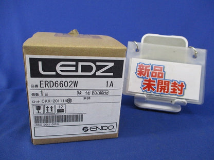 LEDベースダウンライトφ75(電球色)(新品未開梱) ERD6602W