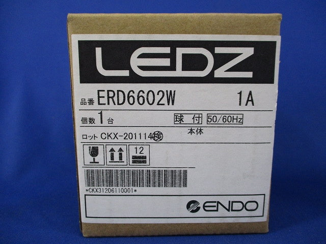 LEDベースダウンライトφ75(電球色)(新品未開梱) ERD6602W