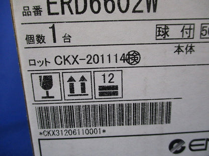 LEDベースダウンライトφ75(電球色)(新品未開梱) ERD6602W
