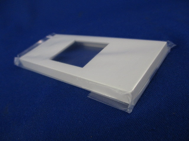 家具・機器用プレート1個口(10個入)(ピュアホワイト) NKPN-1UP