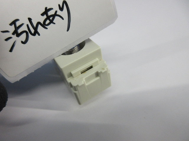 埋込ホーム用テレビコンセント(2個入)(汚れ有)National WCS4762K