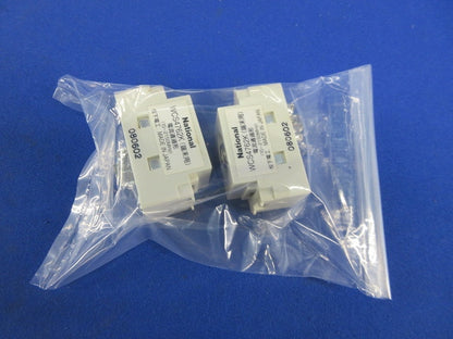 埋込ホーム用テレビコンセント(2個入)(汚れ有)National WCS4762K