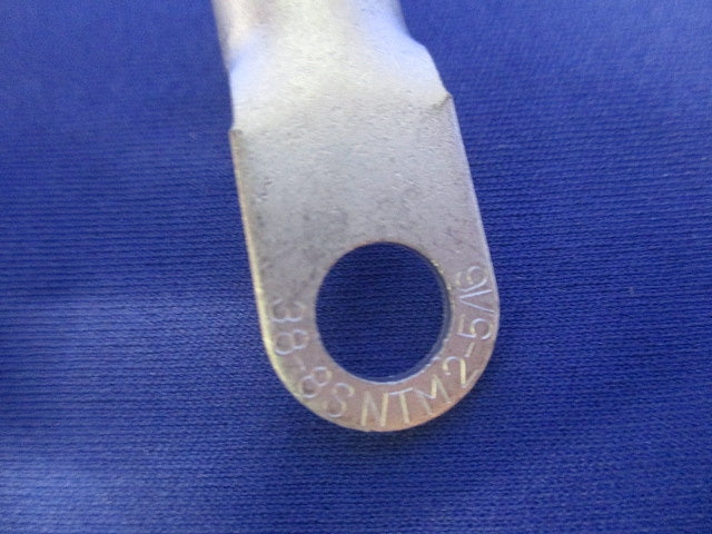 裸圧着端子丸形Φ8.4 長さ39.0 3個入 TR38-8S-03