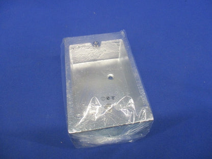 露出スイッチボックス 厚鋼用 HDZ 溶融亜鉛めっき ハブナシ サイズ22 S10Z22