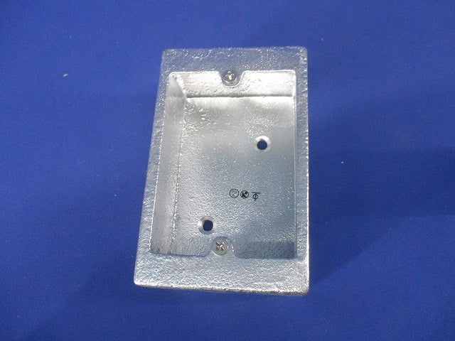 露出スイッチボックス 厚鋼用 HDZ 溶融亜鉛めっき ハブナシ サイズ22 S10Z22