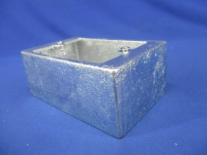 露出スイッチボックス 厚鋼用 HDZ 溶融亜鉛めっき ハブナシ サイズ22 S10Z22