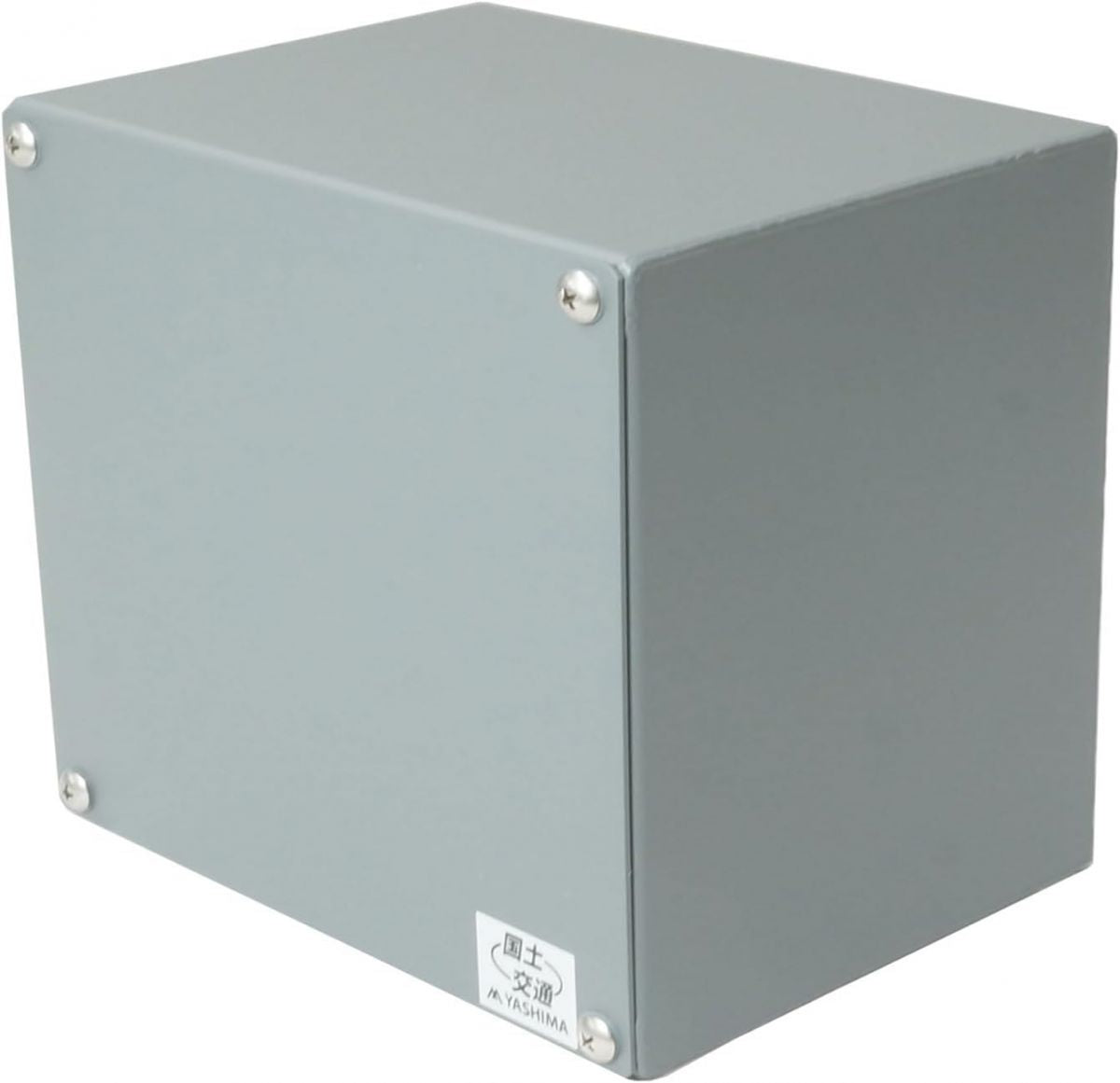 プルボックス 鉄製 国土交通省仕様 さび止め 平ふた 接地端座付き BE1010SG