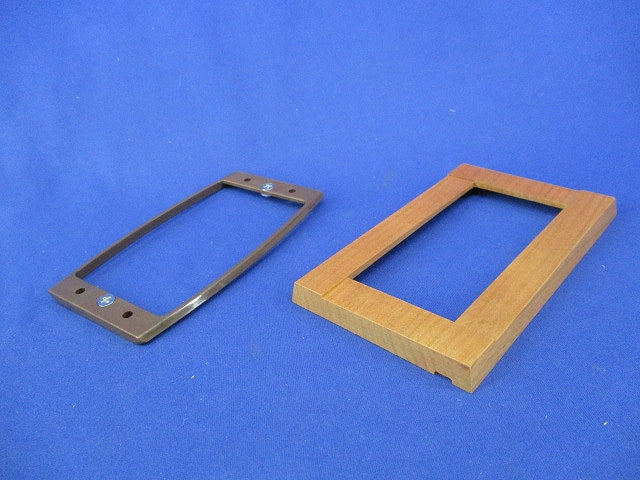 天然木(ヤマザクラ)プレミアムウッドSQ型ワイドスイッチセット PXP-WS11-YS