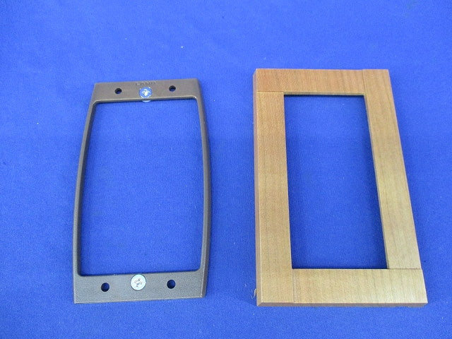 天然木(ヤマザクラ)プレミアムウッドSQ型ワイドスイッチセット PXP-WS11-YS