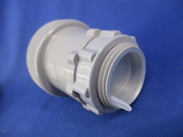 コネクタ(PF管用)(ワンタッチ型)(9個入)(グレー) FPK-28YH