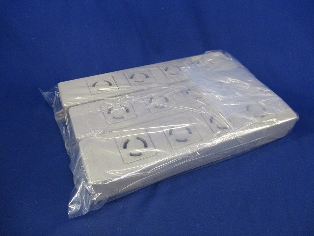 OAタップ(4コ口)(3個入)(グレー)(キズ・汚れ有)National WCH2604