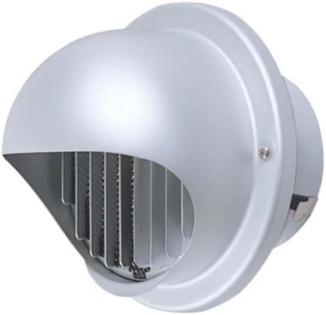 ダクト用システム部材 丸形フード (アルミ製・ギャラリ・防虫網付) P-13FAQ5