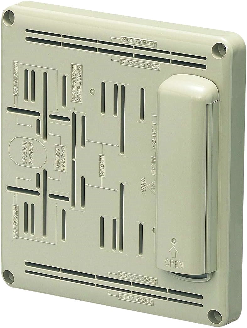 電話保安器用ポリ台 ベージュ POW-1815TJ