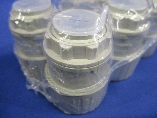 PF管用付属品 連結コネクタ クリームグレイ DMP22KN 10個入 DMP22KN-10