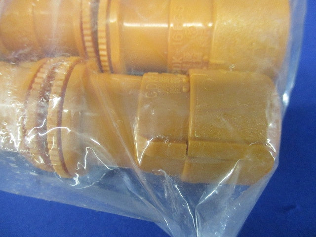 盤用コネクタ CD単層波付管16用 10個入 CDK-16BGS-10