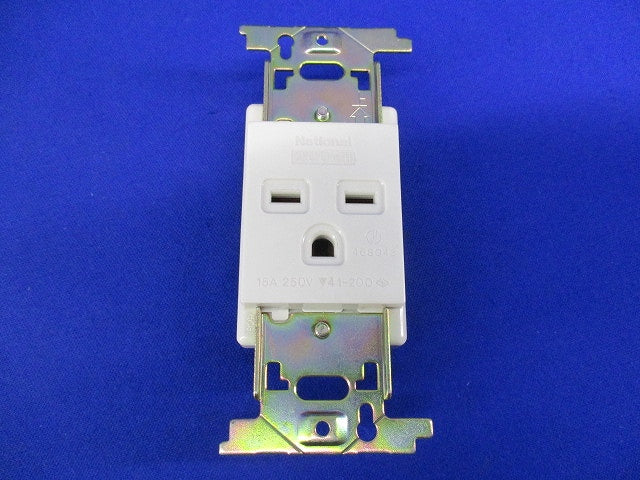 15A埋込アース付コンセント(3個入)National WN1112
